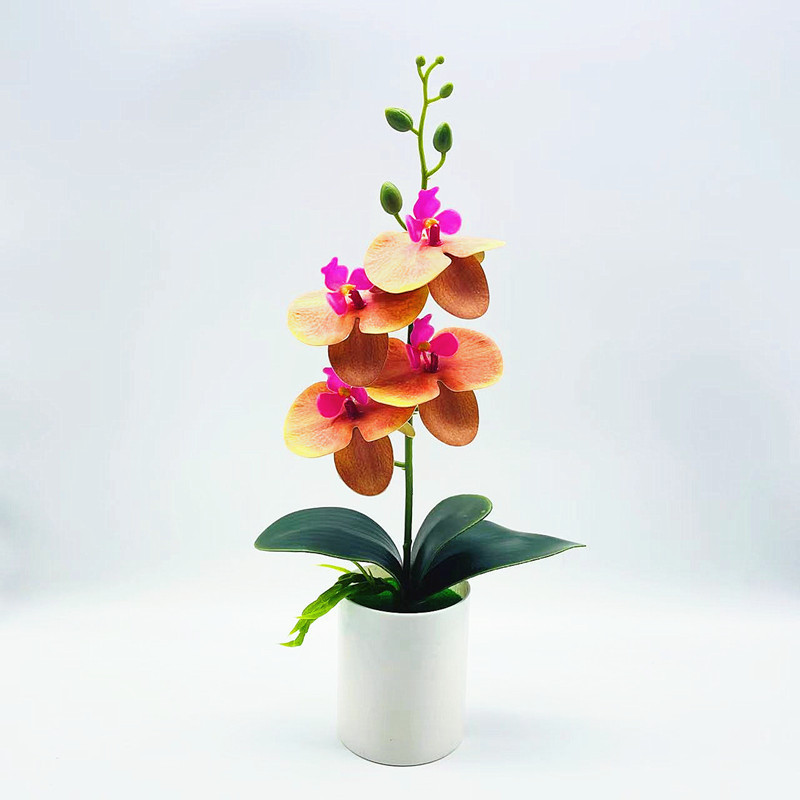 Artificial Orchid Flower – Decorative Artificial Plant for Living Room, Table Decoration, and Indoor Spaces