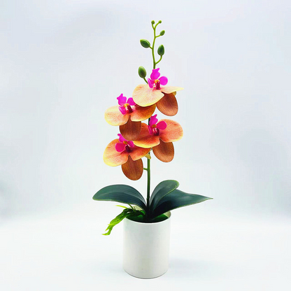 Artificial Orchid Flower – Decorative Artificial Plant for Living Room, Table Decoration, and Indoor Spaces