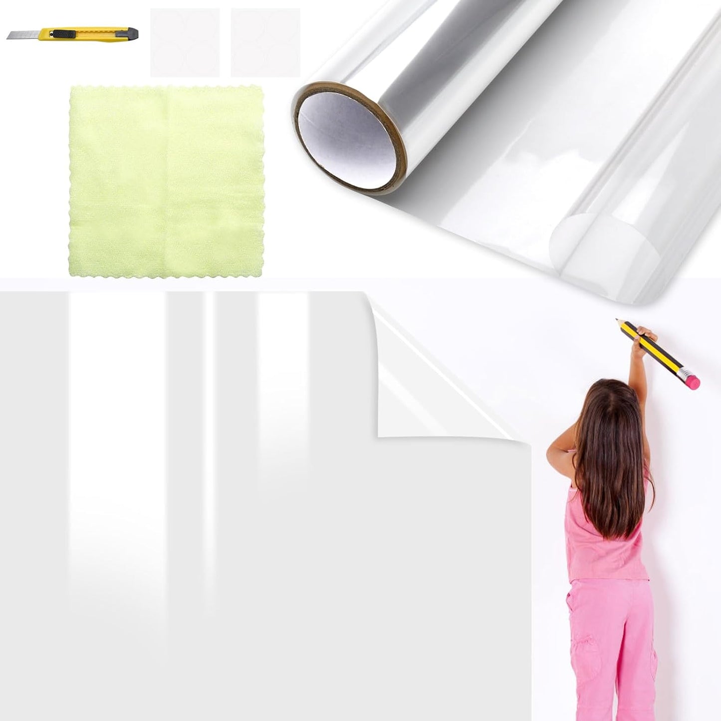 Easy Peel Electrostatic Wall Stickers for Quick Room Transformations