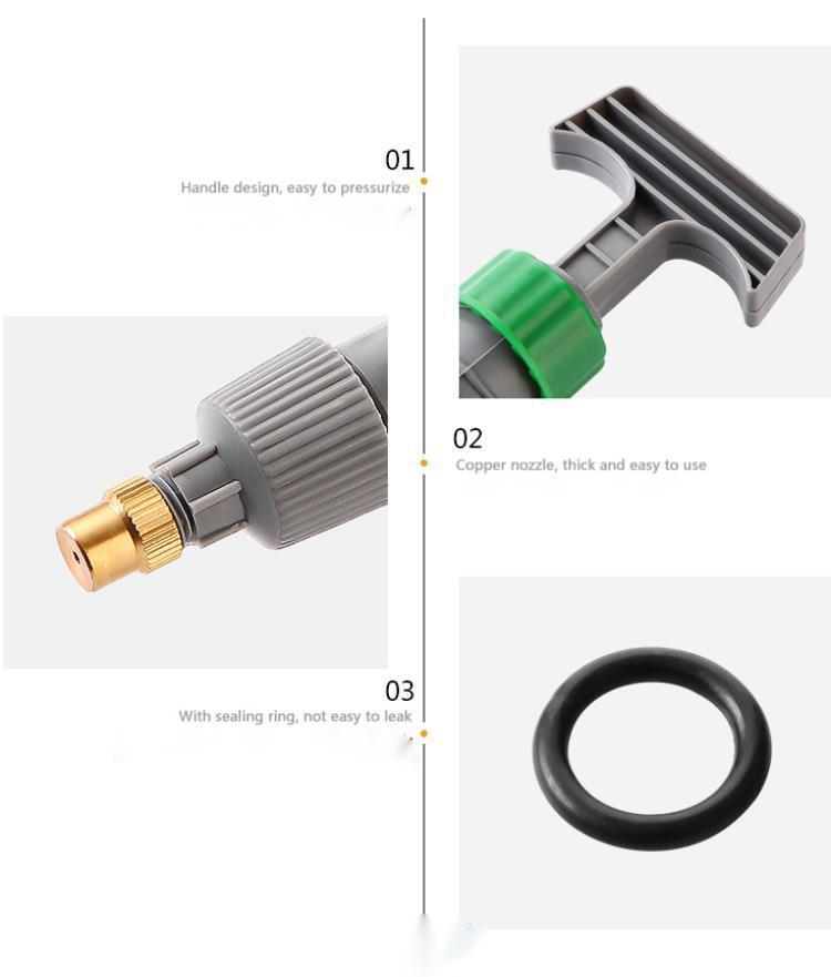 High-Pressure Bottle Garden Sprayer – Universal Spray Bottle for Plant Watering and Cleaning