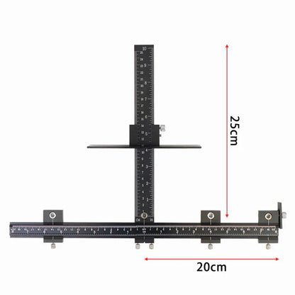 Adjustable Drilling Guide for Drawers and Handles