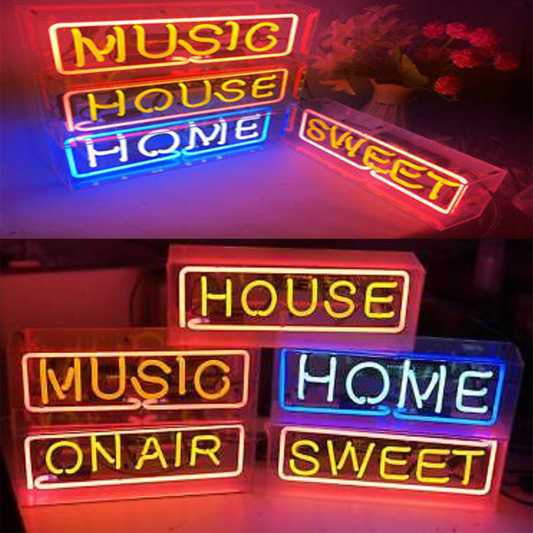 Neon LED Sign – Acrylic Decorative Light Box for Home & Office