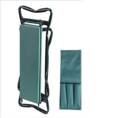 Garden Stool with Storage Bag – Foldable Seat and Work Area for Gardening