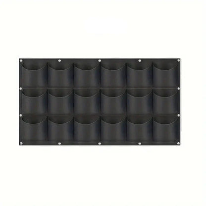 Felt Wall-Mounted Grow Bag – Three-Dimensional Non-Woven Planter Pocket for Vertical Gardens