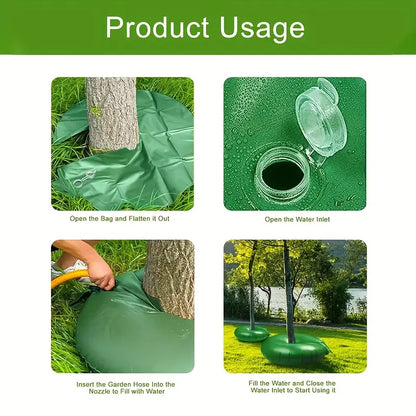 Efficient Tree Watering Bag with Drip Irrigation – Ideal for Trees and Shrubs
