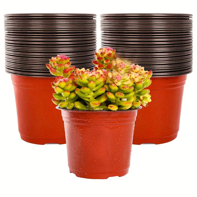 Durable Plastic Plant Pot – Sturdy Growing Pot for Plants and Flowers in the Garden