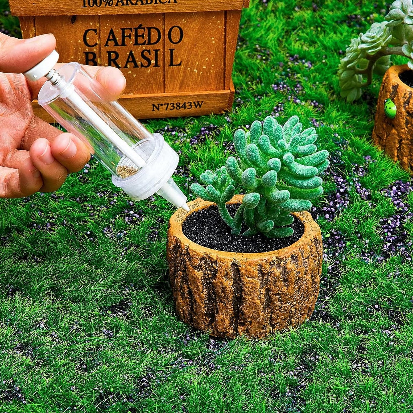 Seed Dispenser for Precise Sowing – Easy-to-Use Seed Funnel for Garden Plants