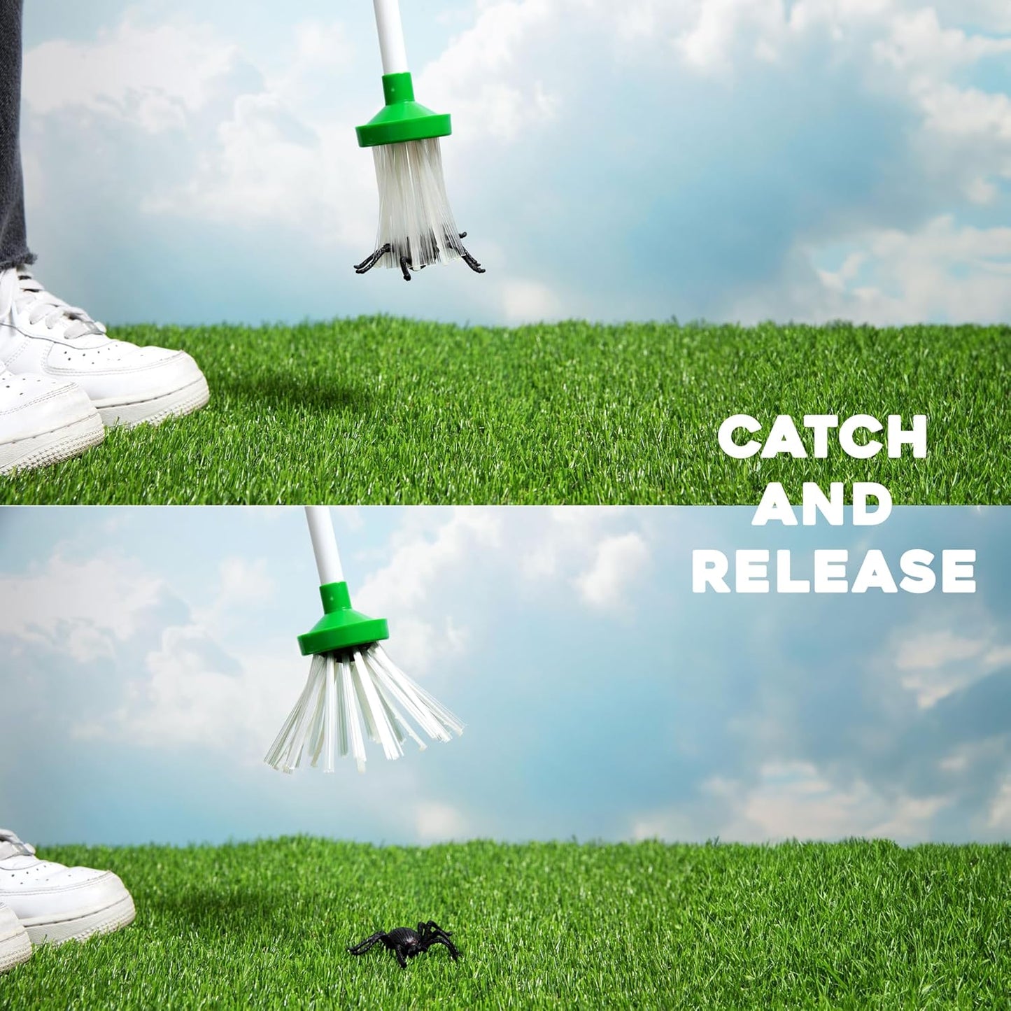Insect Removal Tool with Telescopic Handle – Practical Insect Trap for Safe Use