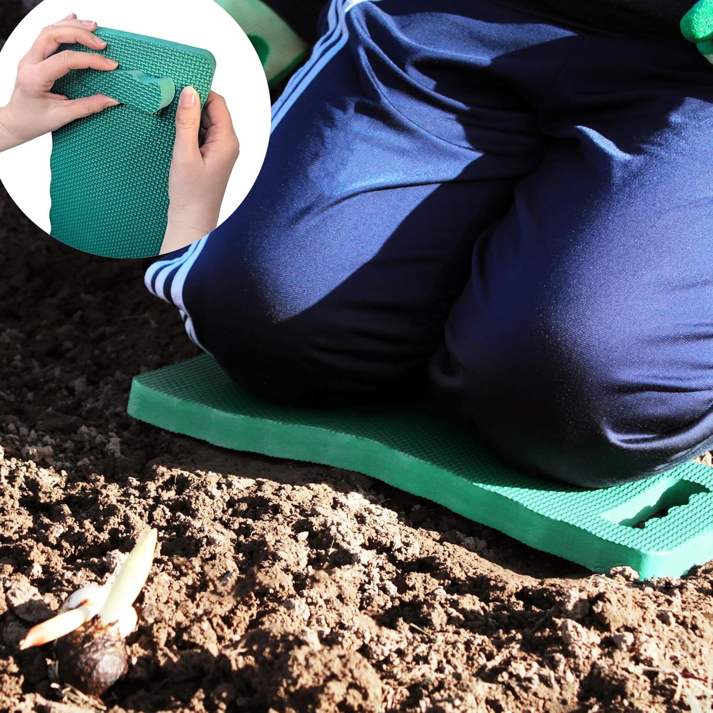 Comfortable Garden Knee Pads – Non-Slip Seat Mat for Gardening and Ground Protection