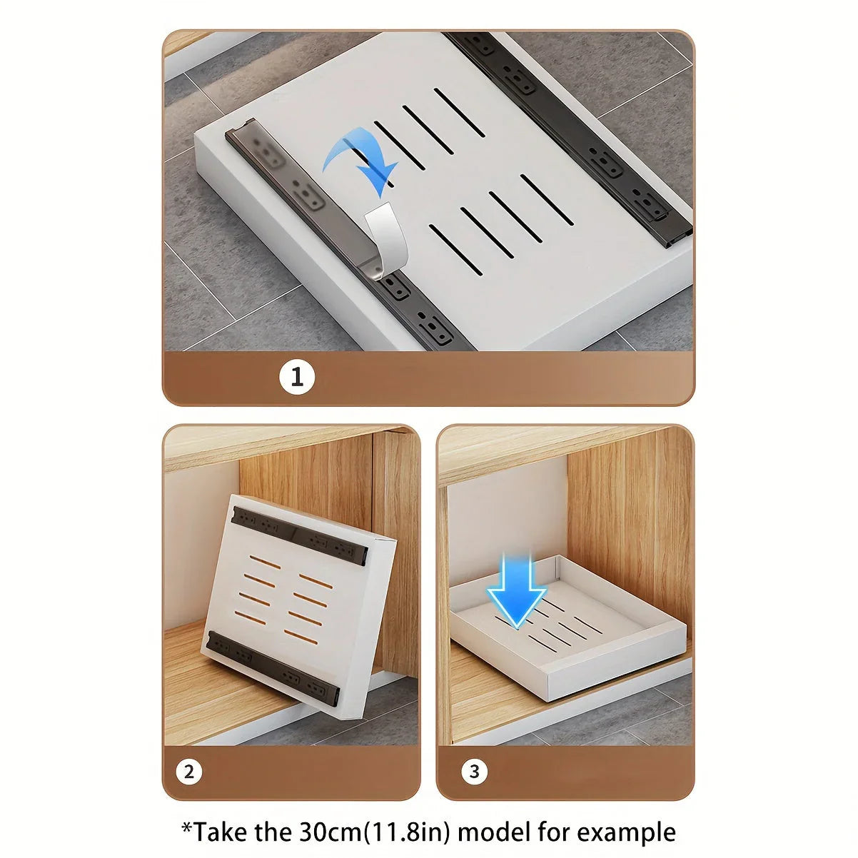 Expandable Drawer Organizer for Kitchen Cabinets – Modern Storage System