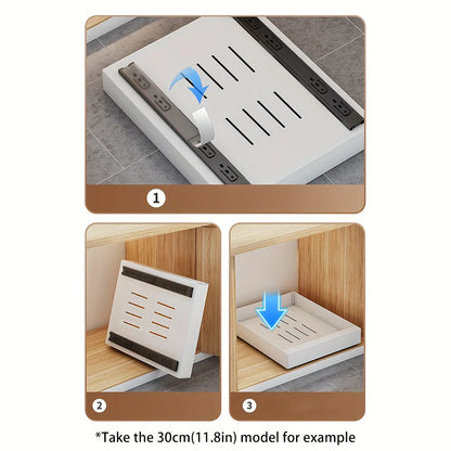 Expandable Drawer Organizer for Kitchen Cabinets – Modern Storage System