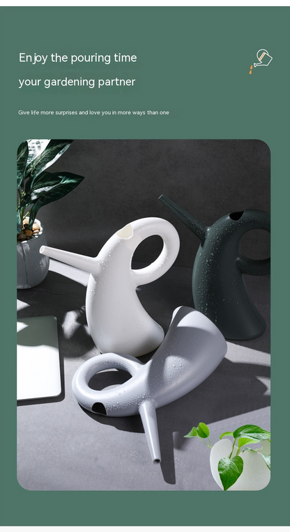 Watering Can with Extended Spout – Elegant Watering Can for Precise Plant Watering and Garden Care