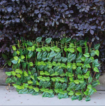 Artificial Ivy Privacy Fence – Flexible Garden Fence for Balcony and Terrace