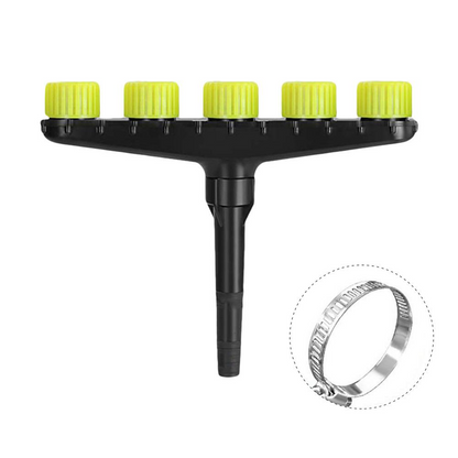Multifunctional Garden Spray Nozzle with 3- and 5-Pattern Settings – Versatile Watering Solution for Your Garden