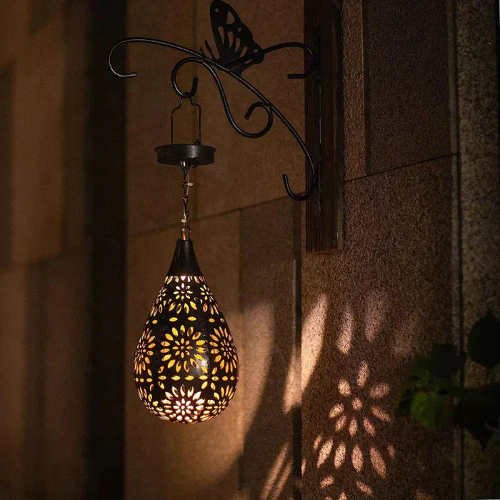 Stylish Solar-Powered Garden Light in Flower Design – Ideal for Outdoor Areas
