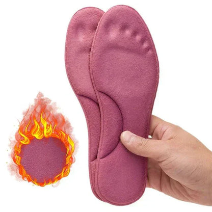 Self-Heating Insulating Insoles