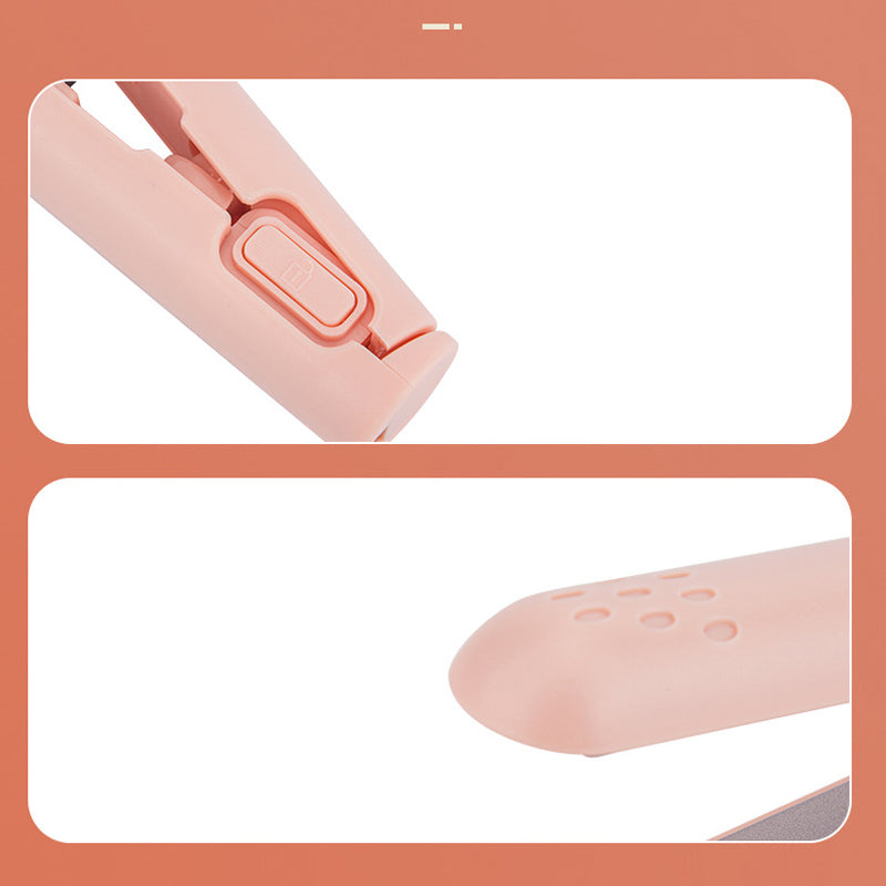 2-in-1 hair styler – straightener and curling iron for versatile hairstyles