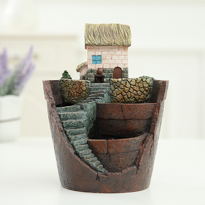 Succulent Decorative Flower Pot for Mini Gardens – Bonsai Planter for Micro Landscapes and Small Gardens