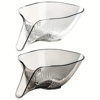 Transparent Colander for Pasta and Vegetables