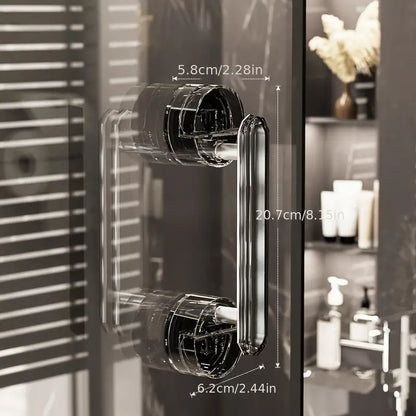 Door Handle with Suction Cup for Practical Handling