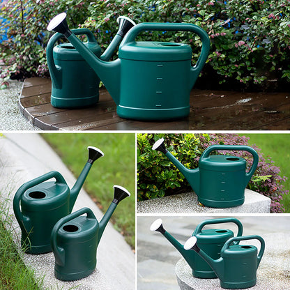 Large-Capacity Plastic Watering Can with Long Spout – Ideal Watering Can for Garden Care and Plant Watering