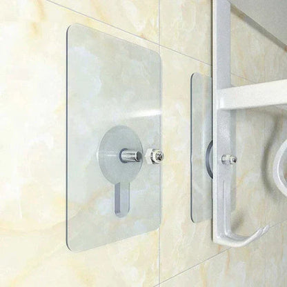 Self-Adhesive Reusable Hooks for Wall Mounting
