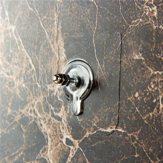 Self-Adhesive Reusable Hooks for Wall Mounting