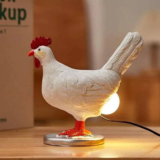 Creative Chicken Table Lamp – Charming Animal Design Lamp for Home Décor