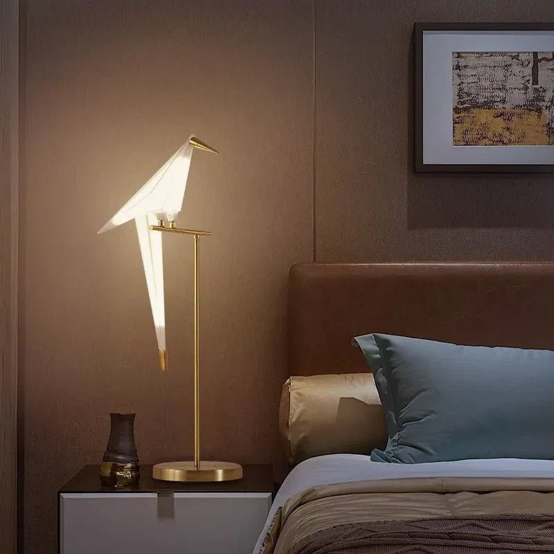 Bird Lamp with Exclusive Design and Practical Magnetic Base