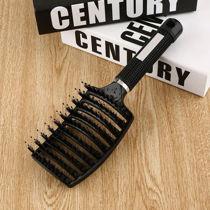 Ergonomic Hair Brush for Easy Detangling