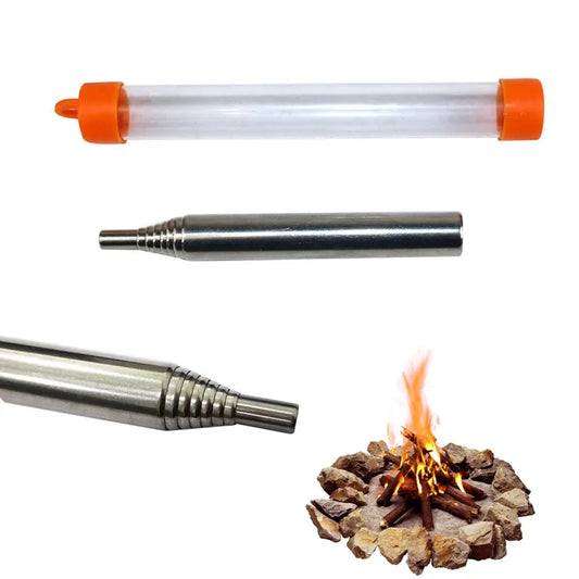 Telescopic Fire Blow Pipe for Campfires and Outdoor Adventures