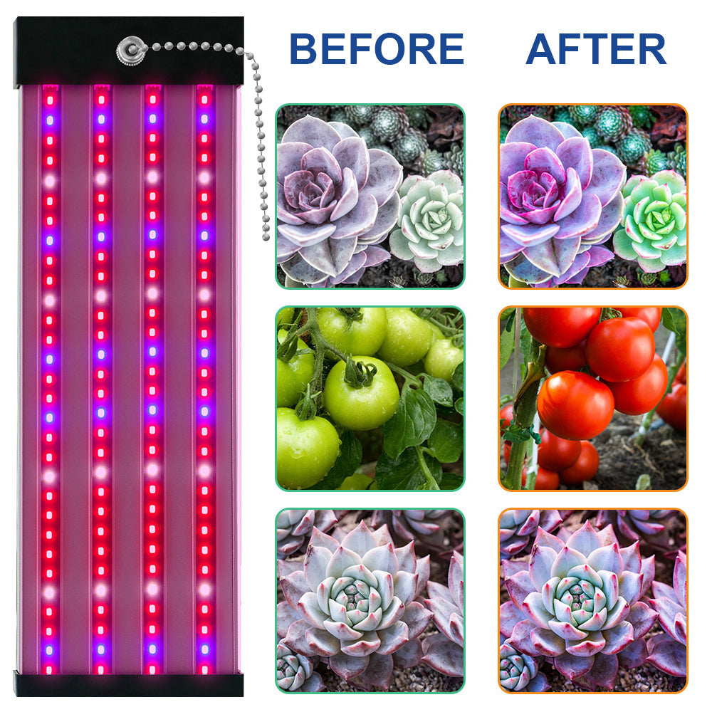 Full-Spectrum LED Plant Grow Light for Optimal Growth – With Pull Switch for Flexibility