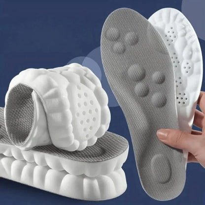 Comfortable 4D Insoles for Everyday Use