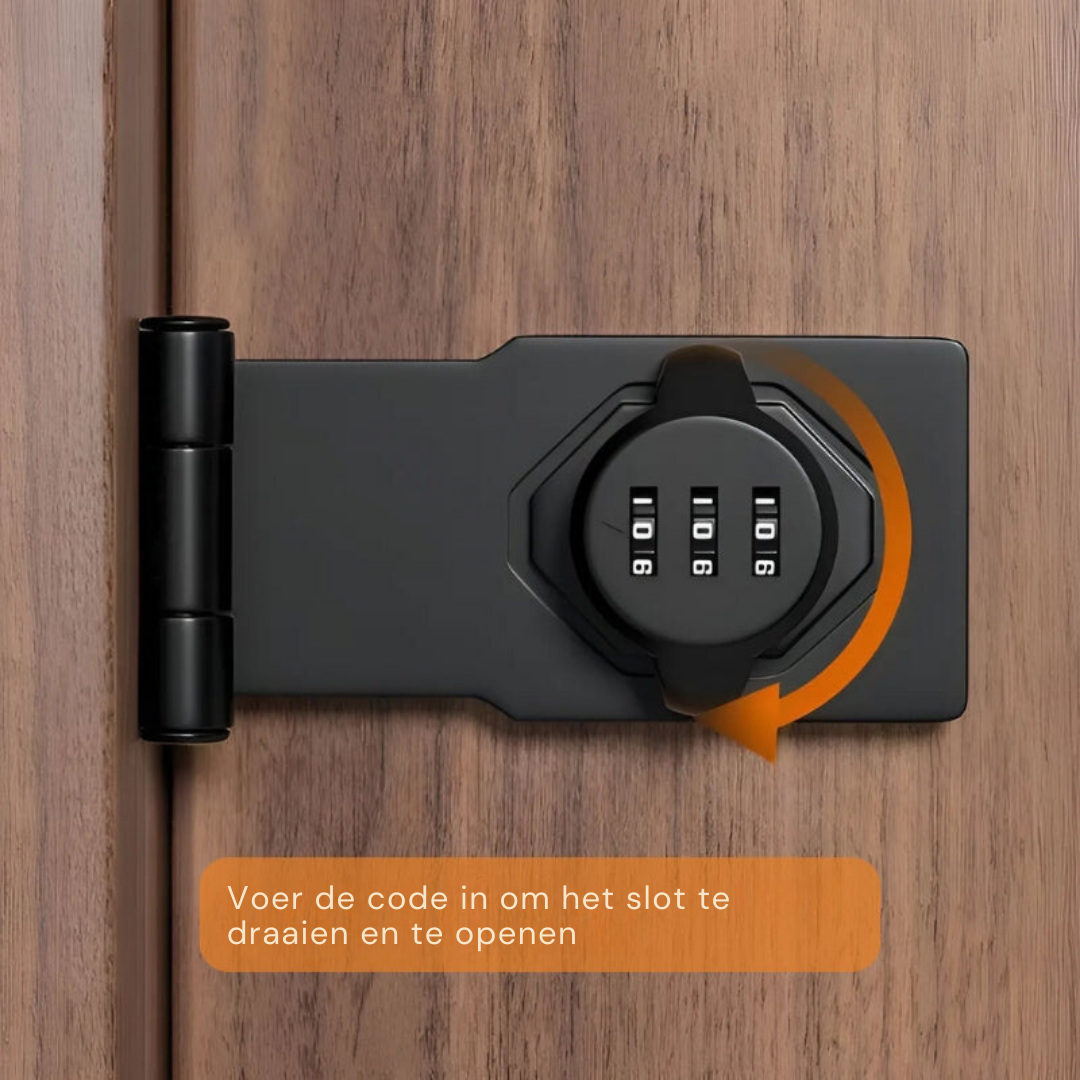 Combination Lock for Doors Without Keys