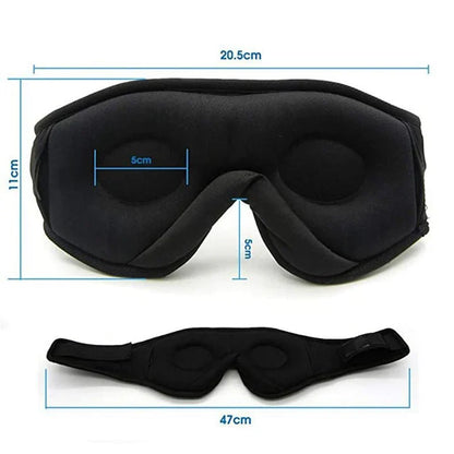 Sleep Mask with Bluetooth & Music – Comfortable Eye Mask for Relaxed Sleep