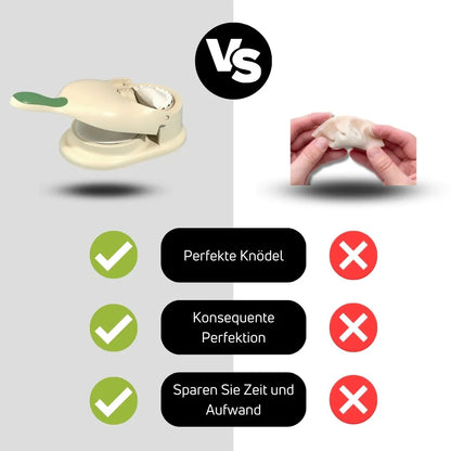 2-in-1 Dumpling Maker for Dumplings and Fillings – Ideal for Quick and Easy Preparation