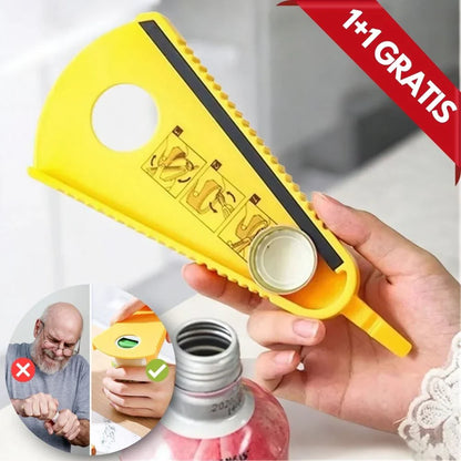 Ergonomic Bottle Opener with Handle – Easy Use for Effortless Bottle Opening