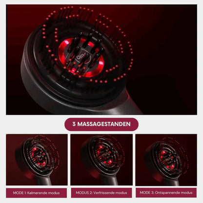 Electric Scalp Massage Brush – Relaxing Massage & LED Light Therapy for Healthy Hair