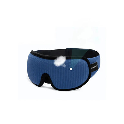 Ergonomic 3D Sleep Mask with Memory Foam and Light Blocking