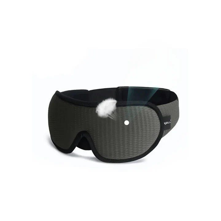 Ergonomic 3D Sleep Mask with Memory Foam and Light Blocking