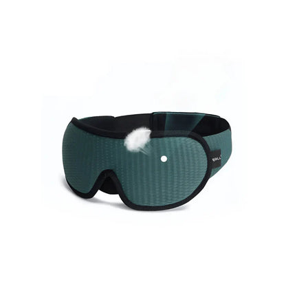 Ergonomic 3D Sleep Mask with Memory Foam and Light Blocking