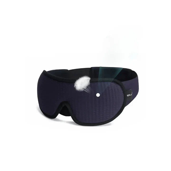 Ergonomic 3D Sleep Mask with Memory Foam and Light Blocking