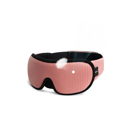 Ergonomic 3D Sleep Mask with Memory Foam and Light Blocking