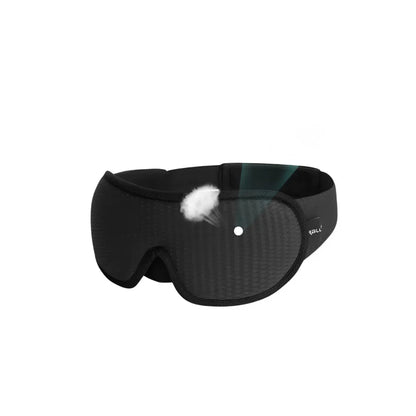 Ergonomic 3D Sleep Mask with Memory Foam and Light Blocking