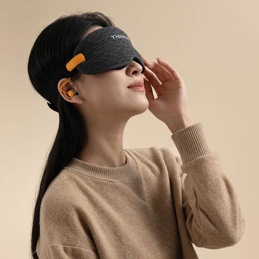 Comfortable Sleep Mask with Earplugs for Better Sleep