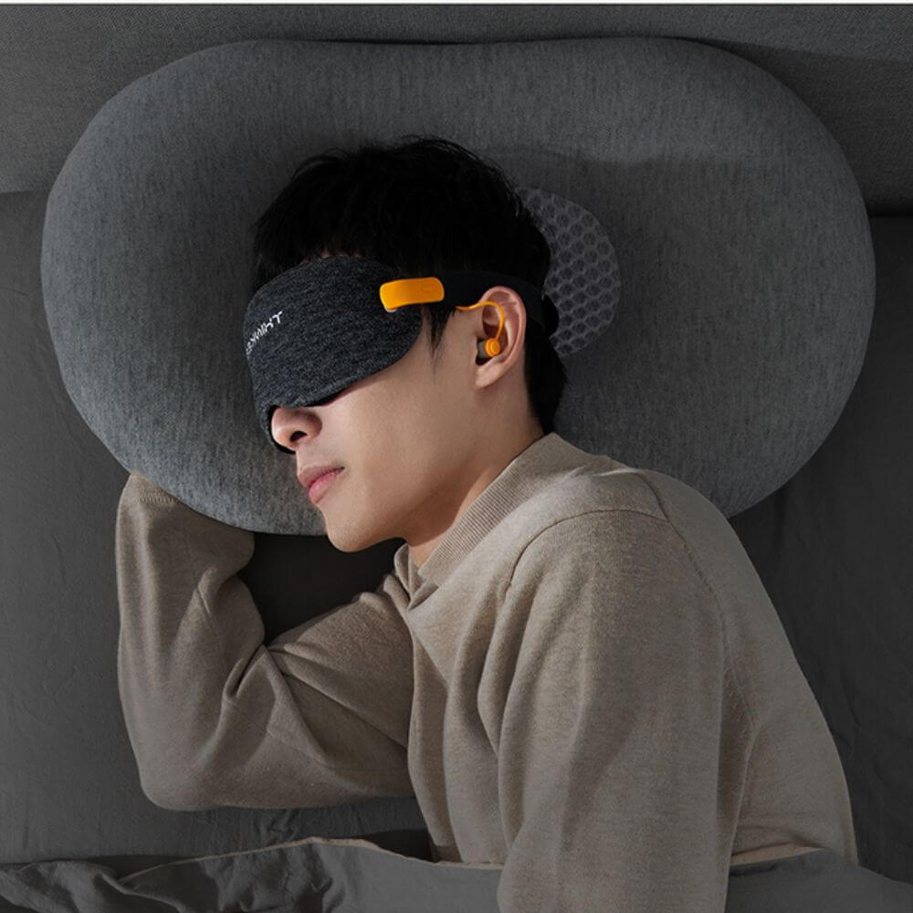 Comfortable Sleep Mask with Earplugs for Better Sleep