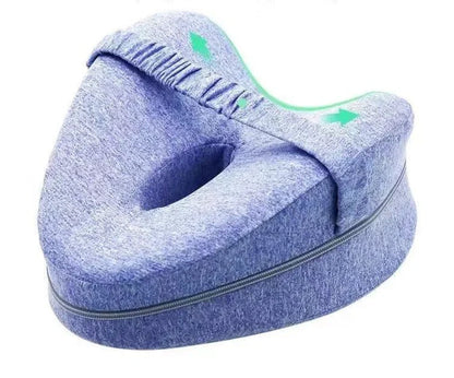 Ergonomic Knee Pillow for Side Sleepers – Orthopedic Leg Pillow with Memory Foam