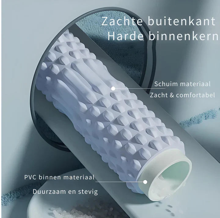 Massage Foam Roller with Deep Tissue Stimulation
