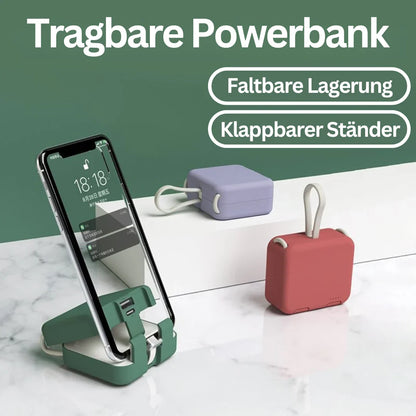 Foldable Power Bank – Compact Emergency Charger for On-the-Go Use