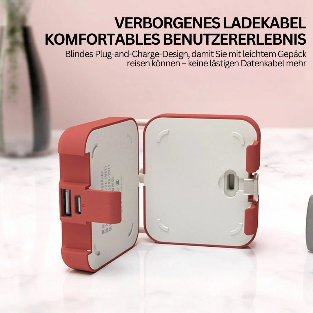 Foldable Power Bank – Compact Emergency Charger for On-the-Go Use